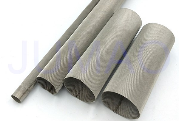 1/5/15 Micron Sintered Filter Elements , Sintered Stainless Steel Tube Filter Elements
