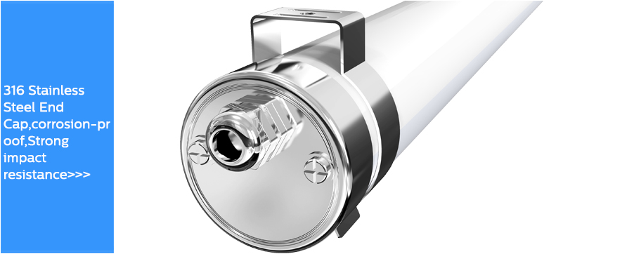 D6 амиак света СИД Triproof Anto-УЛЬТРАФИОЛЕТОВЫЙ для фермы освещая предохранение от IP69K PMMA IK06 Anti-Ammonia/UV /PC IK10 Анти--УЛЬТРАФИОЛЕТОВОЕ