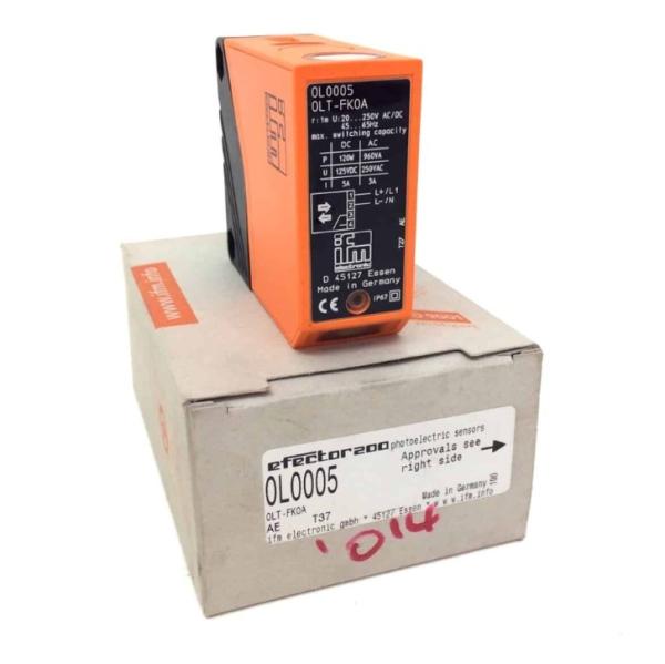 IFM OL0005 Sensor de reflexão difusa, luz infravermelha, LO, DO