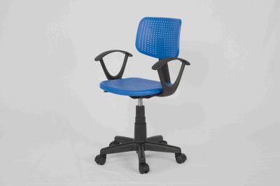 Ergonomic Student Computer Chair With Plastic Seat , Low Back Computer Desk Chair