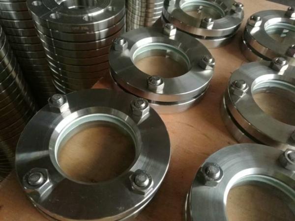 PN2.5 - PN100 EN1092 Nickel Alloy Flanges Plate Flange DN10 - DN4000  For Welding