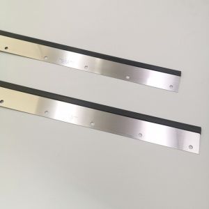 Heidelberg CD74/XL75 Wash Up Blade L2.010.403 847mm X 47mm X 0.5mm 9 Holes UV74 Printing Spare Parts