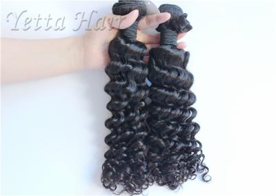 Extensões malaias não processadas do cabelo do Virgin de 16 polegadas nenhumas lêndeas e nenhuns piolhos