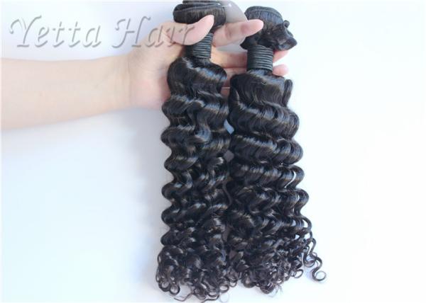Extensões malaias não processadas do cabelo do Virgin de 16 polegadas nenhumas lêndeas e nenhuns piolhos