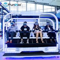 Assentos dinâmicos Cinema de realidade virtual 9D Com óculos Deepoon E3 VR Efeitos realistas do vento