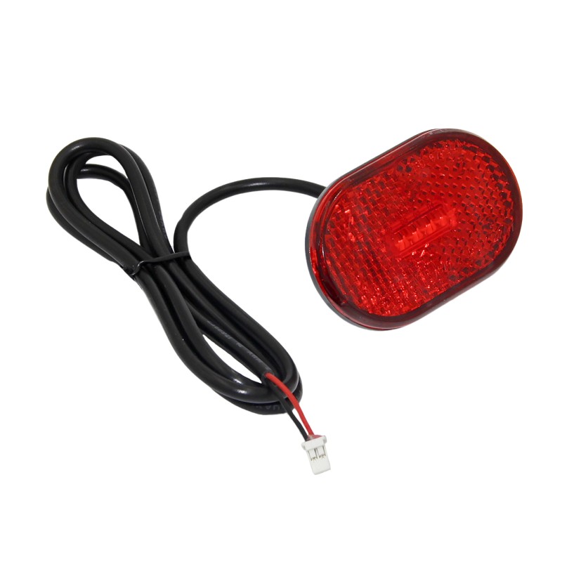 Waterproof Red LED Rear Tail Light Scooter Brake Lamp for 48V Electric Scooters