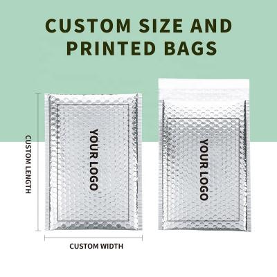 Bubble Out Bag Pouches, Shipping Mailers, Protective Self-Seal Bubble Packaging Bags, Shockproof Foam Bags