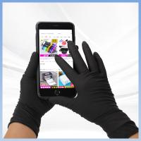 Logo personnalisable Gants en latex sans poudre non médicale Gants en latex jetables pour la nourriture