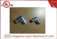 Zinc Zamak EMT Conduit Fittings 1/2 4 EMT type de vis de réglage de coude de 90 degrés
