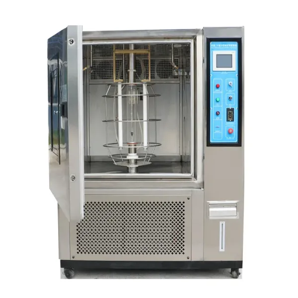 Stainless Steel US304 Xenon Lamp Weathering Test Chamber with Temperature Range -70°C~100°C and Humidity Range 30~98%RH