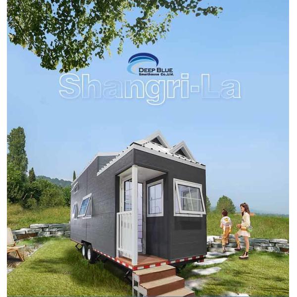 Modular Prefab Light Steel Tiny House On Wheels: Innovative Design