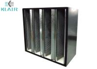 V filtro de carbón de leña activado banco, clase 2 del filtro del olor del carbono de la alta capacidad