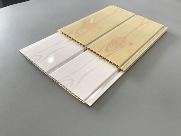 200 panneaux de revêtement en bois artistiques intérieurs de PVC du × 5.95M pour l'épaisseur du restaurant 8