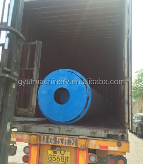 22кВт Газовое отопление Древесина пиломатериалы для сушки пиломатериалов для циклонов Ротационный барабан