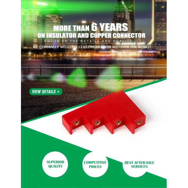 Шаг CT4-20 изолятора поддержки шинопровода полюса батареи