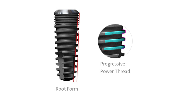 WARANTEC® ONEPLANT TAPERED Внутренний 3.6 / 5.3 Титановый Премиллионный Пустой 10 мм
