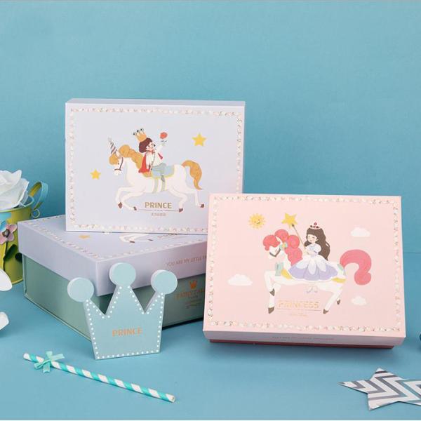 Подарочная коробка платья младенца Папербоард, Ресиклабле изготовленные на заказ коробки одежды