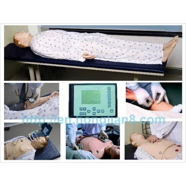 Advanced Adult Full-body Male Nursing Model with ECG , Auscultation Sound , CPR