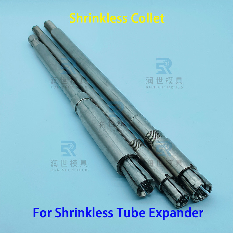 Custom Sizes Tube Expander Spare Parts Shrinkless Collet Tool