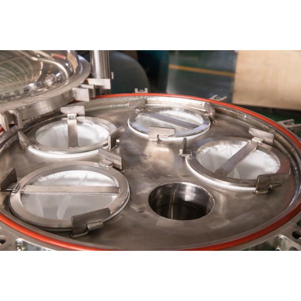 Irrigation Stainless Steel Single Bag Filter Housing Industrial Water Movable