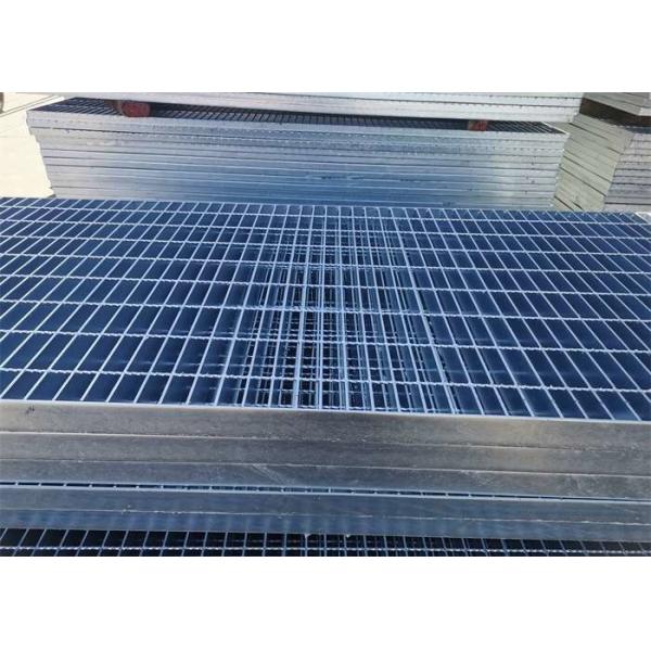 SGS Industrial Serrated Carbon Steel Bar Grating Hot Dip Galvanized
