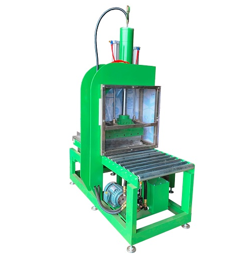 Rubber Cutting Machine Length Of Blade 100mm Customized Cylinder Stroke Optimized for Industrial Rubber Processing Needs