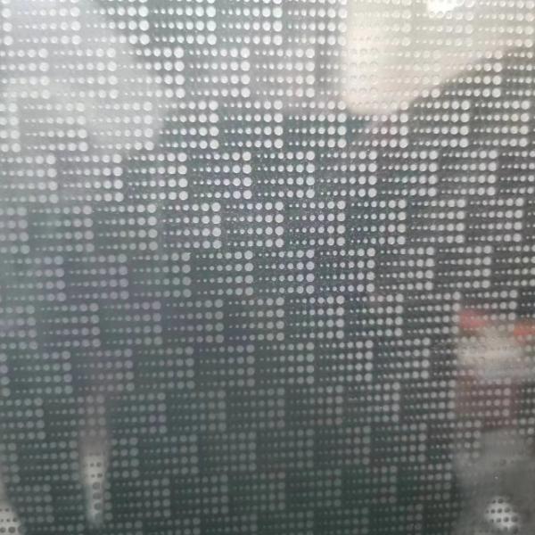 6mm Brown Stained Glass Acid Etched  Low Iron