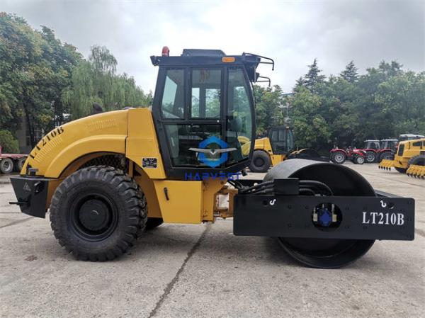 Rolo de estrada LT210B de 10 Ton Mechanical Drive Single Drum com Cummins Engine