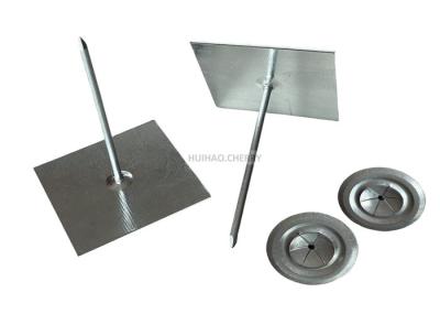 Galvanized Steel Self Adhesive Insulation Pins For Insulation Attachment