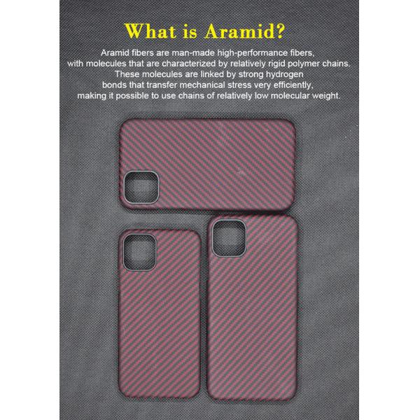 Случай телефона волокна Aramid стиля Twill предохранения от камеры резинового кольца реальный на iPhone 11