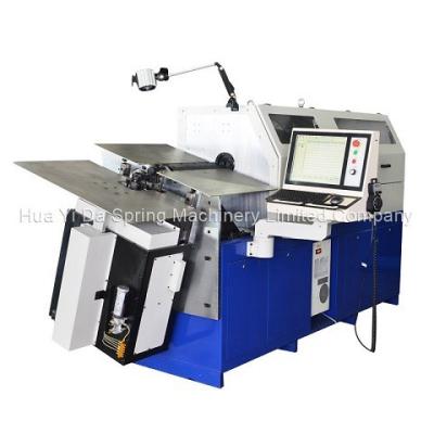 Equipamento de dobra do fio eficaz alto que forma a máquina giratória do CNC 3D do dobrador