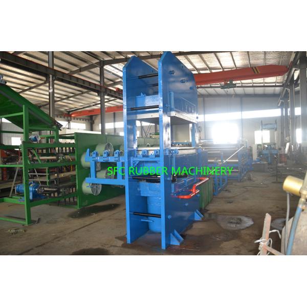 Frame Type Rubber Press Machine Electric Heating With Push Pull Mould