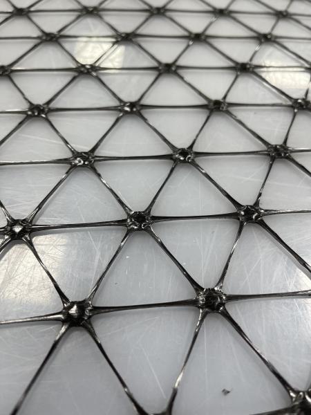 TX150 TX160 PP Plastic Geomalla Triaxial Geogrid for Road Reinforcement Construction