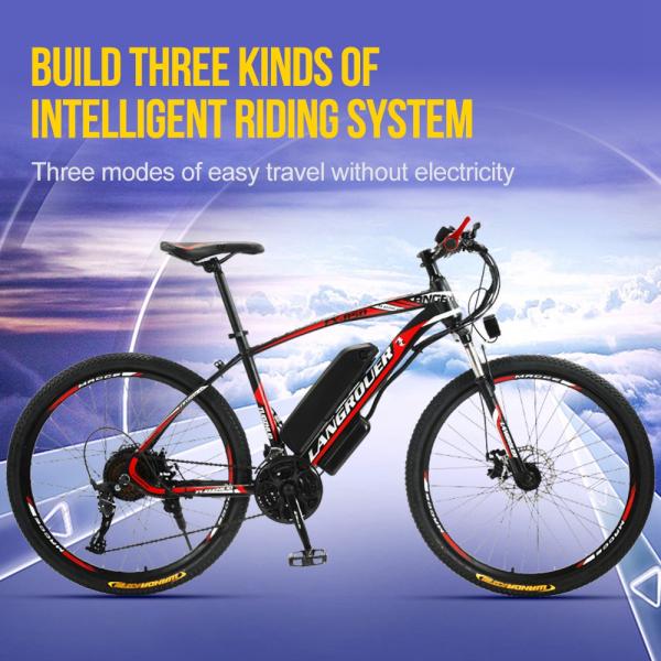 Electric 36V Lithium Battery Bicycle 250W Lockable Suspension Fork Ebike Mount