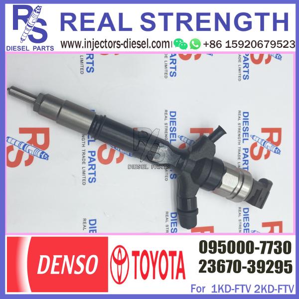 el montaje común del inyector del carril 095000-7720 se utiliza para el inyector común eléctrico del carril de Toyota 1VD 095000-7730 23670-39295
