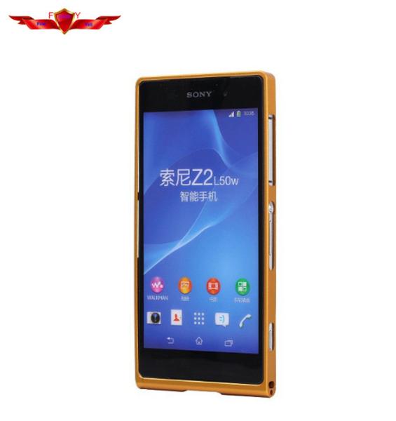 Sony Z2 L50W Aluminum Bumper Cases Multi Color Good Quality