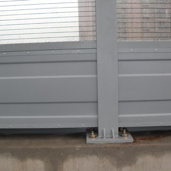 Plastic Glass Acrylic Sheets Sound Barrier Fence for Residential Area