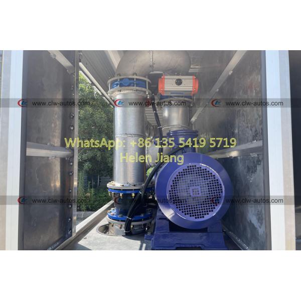 De ISO9001 40CBM da liga de alumínio da palma de óleo bruto do tanque reboque semi com bomba