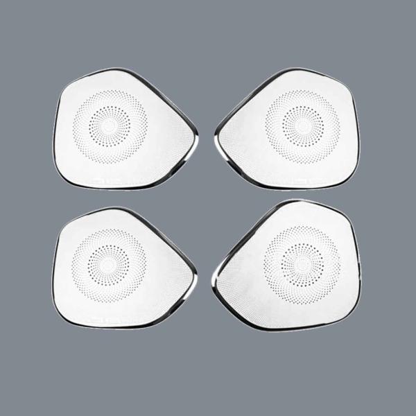 OEM ODM Automotive Speaker Covers Anti Rust Etched Grilles For Tesla Benz BWM