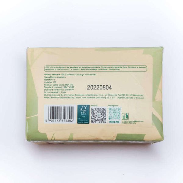High Quality Soft Facial Tissue Box Tissue Biodegradable Disposable 100% Virgin Bamboo Pulp Sensitive Skin Care Soft Plastic