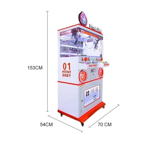 Coin Operated Mini Baby 2 People Hot Popular Arcade Game Claw Machine