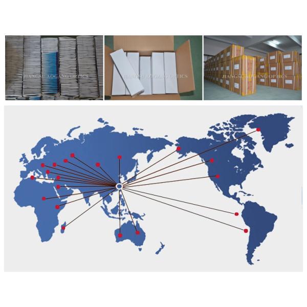 CR39 1.499 Uncoated Optical Blanks Single Vision 58 Abbe Value PPG Material