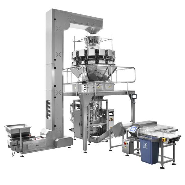 máquina automática do acondicionamento de alimentos do pesador de Multihead do funil 2.5L