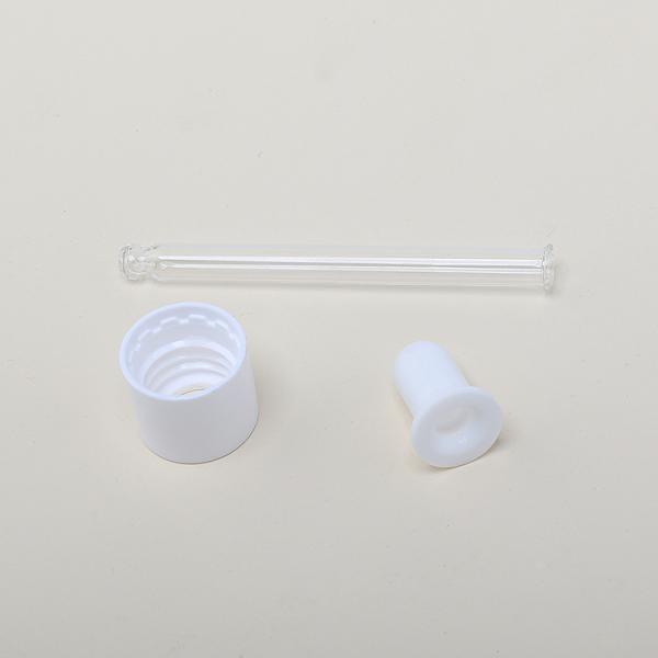 Бутылка 40ml сыворотки лосьона капельницы прессы бутылки капельницы масла стеклянная