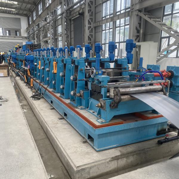 Steel Pipe Making 0.8mm Erw Tube Mill Machine Hot Flying Saw