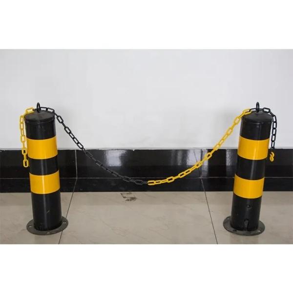 PE Material 6MM Plastic Barrier Chain for Road Safety Injection Structure Standard