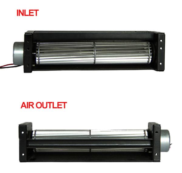 Gale Volume 12v Dc Cross Flow Blower Fan For 3d Printer , 30mm X 90mm Size