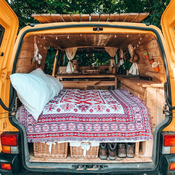 Y-Z Bohemian Ethnic Style Cotton Picnic Hiking Camping Blanket Carpet Tapestry Decoration Sofa Throw Blanket