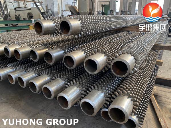 Seamless Alloy Finned Studded Tube ASTM A213 T9 for Heat Exchanger
