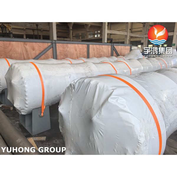 ASME Section VIII Compliant Heat Exchanger Tube Bundle, Floating Head Type, Material TP316L